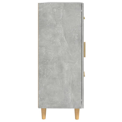 Senkki betoninharmaa 69,5x34x90 cm tekninen puu