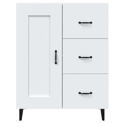 Valkoinen senkki Filora 69,5x34x90cm (puinen)