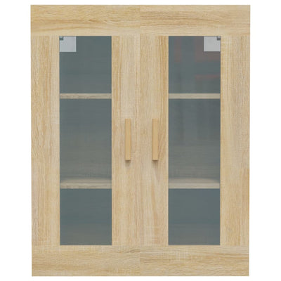 Riippuva seinäkaappi Sonoma-tammi 69,5x34x90 cm