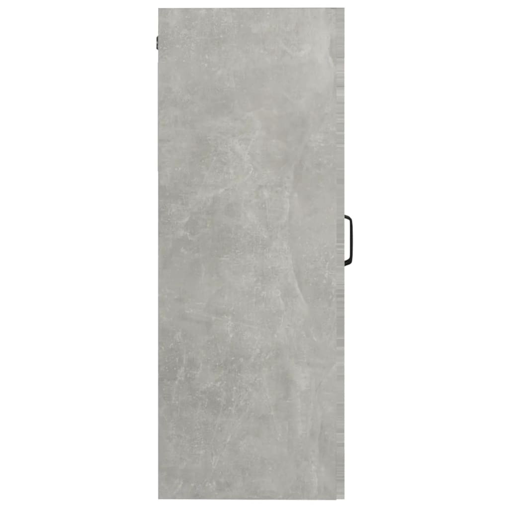 Betoninharmaa riippuva seinäkaappi Orasului 69,5x34x90cm