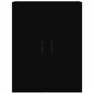 Musta riippuva seinäkaappi Voitic 69,5x32,5x90cm