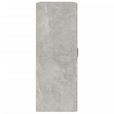 Riippuva seinäkaappi betoninharmaa 69,5x32,5x90 cm