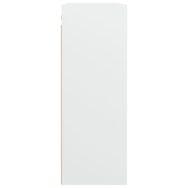 Valkoinen riippuva seinäkaappi Balacescu 69,5x32,5x90cm
