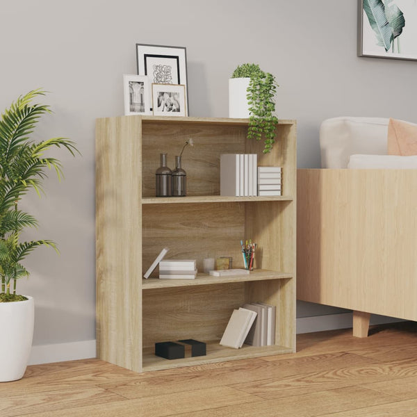 Sonoma-tammi riippuva seinäkaappi Balacescu 69,5x32,5x90cm