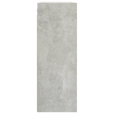 Riippuva seinäkaappi betoninharmaa 69,5x32,5x90 cm