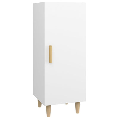 Valkoinen senkki Dumutru 34,5x34x90cm (puinen)