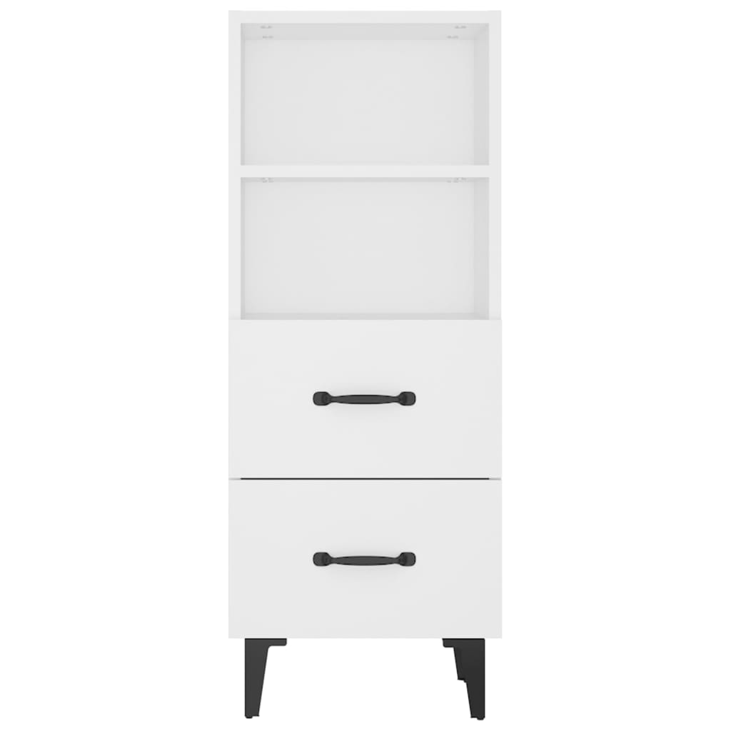 Valkoinen senkki Mariet 34,5x34x90cm (puinen)