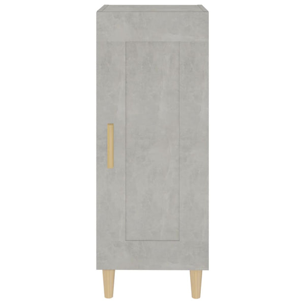 Betoninharmaa senkki Kandy 34,5x34x90cm (puinen)