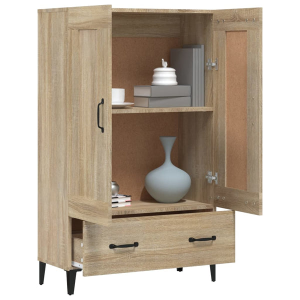 Kaappi Sonoma-tammi 70x31x115 cm tekninen puu
