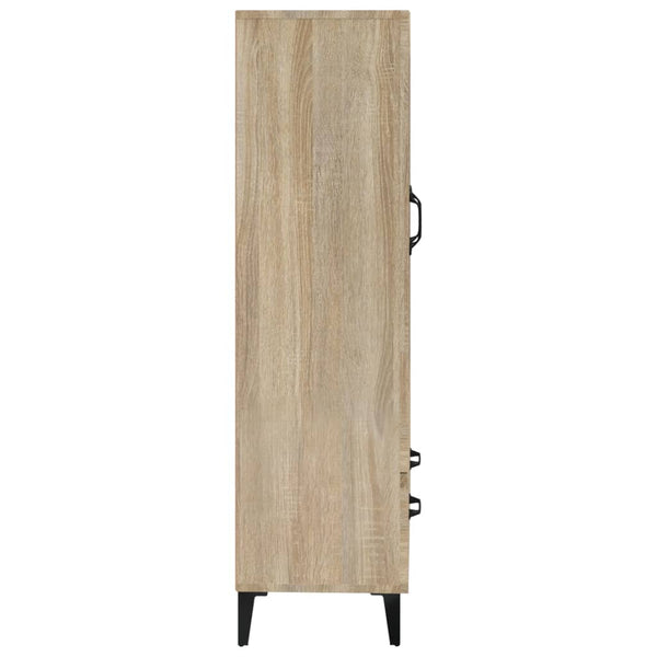 Kaappi Sonoma-tammi 70x31x115 cm tekninen puu