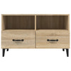 TV-taso Sonoma-tammi 80x36x50 cm tekninen puu