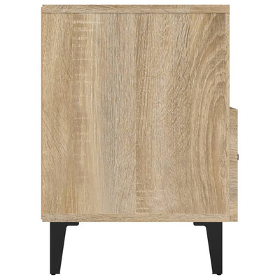 TV-taso Sonoma-tammi 80x36x50 cm tekninen puu