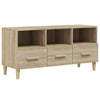 TV-taso Sonoma-tammi 102x36x50 cm tekninen puu