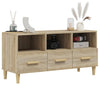 TV-taso Sonoma-tammi 102x36x50 cm tekninen puu