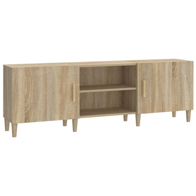 TV-taso Sonoma-tammi 150x30x50 cm tekninen puu