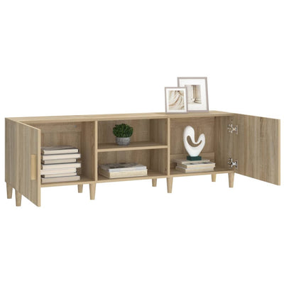 TV-taso Sonoma-tammi 150x30x50 cm tekninen puu