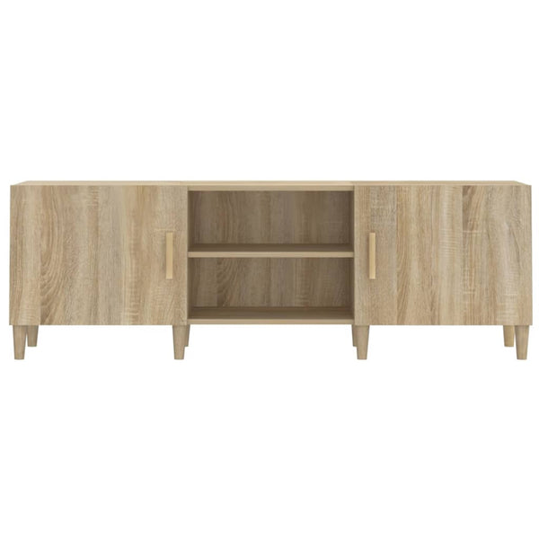 Sonoma-tammi TV-taso 150x30x50 cm teknisestä puusta