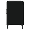 TV-taso musta 150x30x50 cm tekninen puu