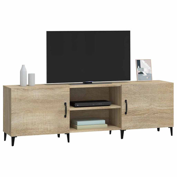 TV-taso Sonoma-tammi 150x30x50 cm tekninen puu