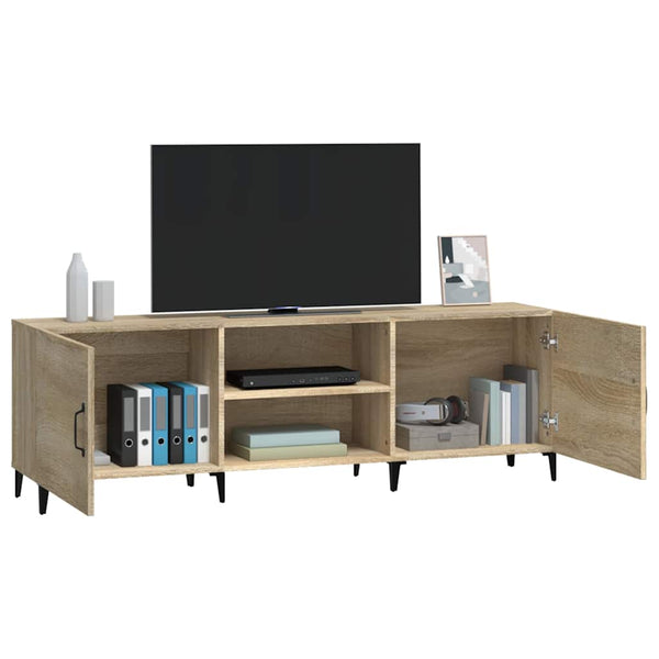 TV-taso Sonoma-tammi 150x30x50 cm tekninen puu