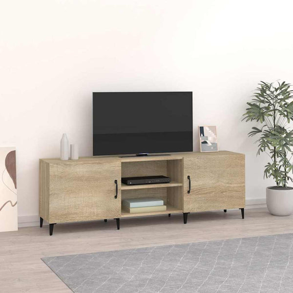 TV-taso Sonoma-tammi 150x30x50 cm tekninen puu
