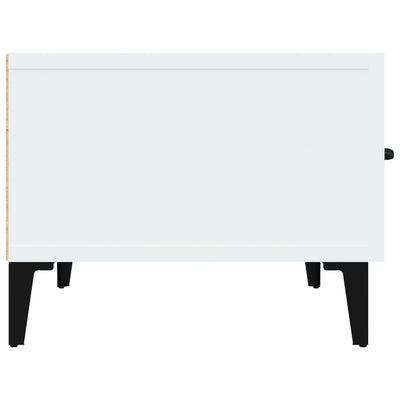 TV-taso valkoinen 150x34,5x30 cm tekninen puu