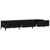TV-taso musta 150x34,5x30 cm tekninen puu
