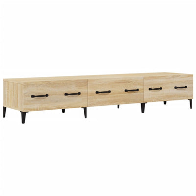 TV-taso Sonoma-tammi 150x34,5x30 cm tekninen puu