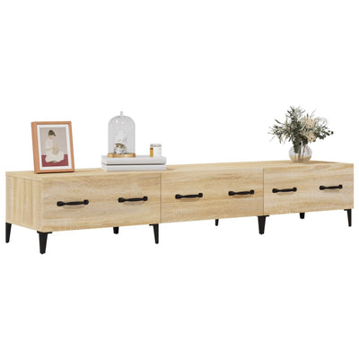 TV-taso Sonoma-tammi 150x34,5x30 cm tekninen puu