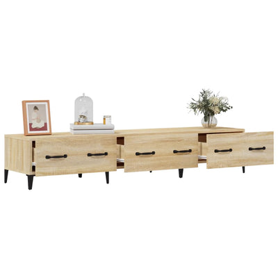 TV-taso Sonoma-tammi 150x34,5x30 cm tekninen puu
