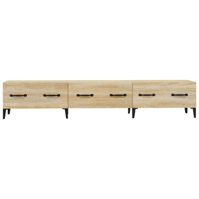 TV-taso Sonoma-tammi 150x34,5x30 cm tekninen puu