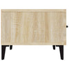 TV-taso Sonoma-tammi 150x34,5x30 cm tekninen puu