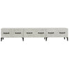 TV-taso betoninharmaa 150x34,5x30 cm tekninen puu