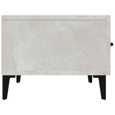 TV-taso betoninharmaa 150x34,5x30 cm tekninen puu