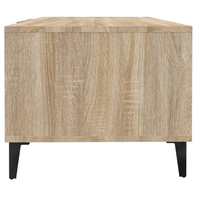 Sohvapöytä Sonoma-tammi 102x50x40 cm tekninen puu