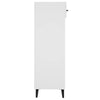 Valkoinen kenkäkaappi Affie 30x35x105cm (puinen)
