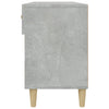 Kenkäkaappi betoninharmaa 102x35x55 cm tekninen puu