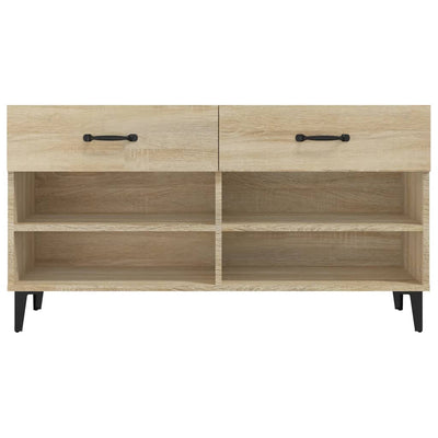 Kenkäkaappi Sonoma-tammi 102x35x55 cm tekninen puu
