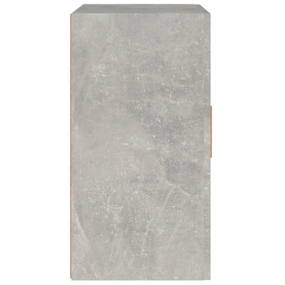 Seinäkaappi betoninharmaa 60x30x60 cm tekninen puu