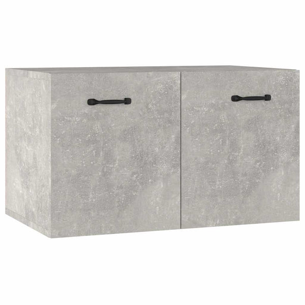 Seinäkaappi betoninharmaa 60x36,5x35 cm tekninen puu