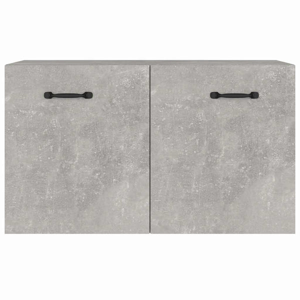 Seinäkaappi betoninharmaa 60x36,5x35 cm tekninen puu