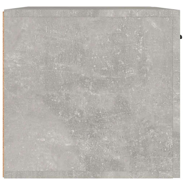 Seinäkaappi betoninharmaa 60x36,5x35 cm tekninen puu