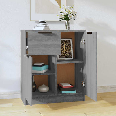 Senkki harmaa Sonoma 60x30x70 cm tekninen puu