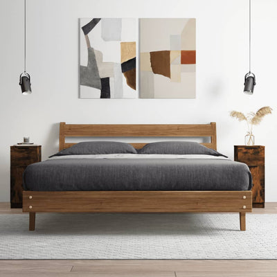 Senkit 2 kpl savutammi 30x30x70 cm tekninen puu