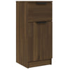 Senkit 2 kpl ruskea tammi 30x30x70 cm tekninen puu