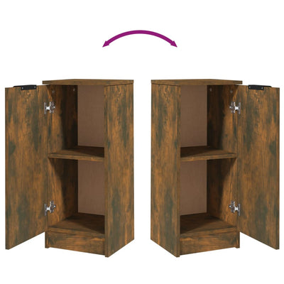 Senkit 2 kpl savutammi 30x30x70 cm tekninen puu