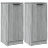 Senkit 2 kpl harmaa Sonoma 30x30x70 cm tekninen puu
