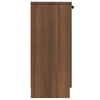 Senkit 2 kpl ruskea tammi 30x30x70 cm tekninen puu