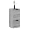Senkit 2 kpl harmaa Sonoma 30x30x70 cm tekninen puu