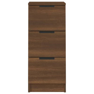 Senkki ruskea tammi 30x30x70 cm tekninen puu